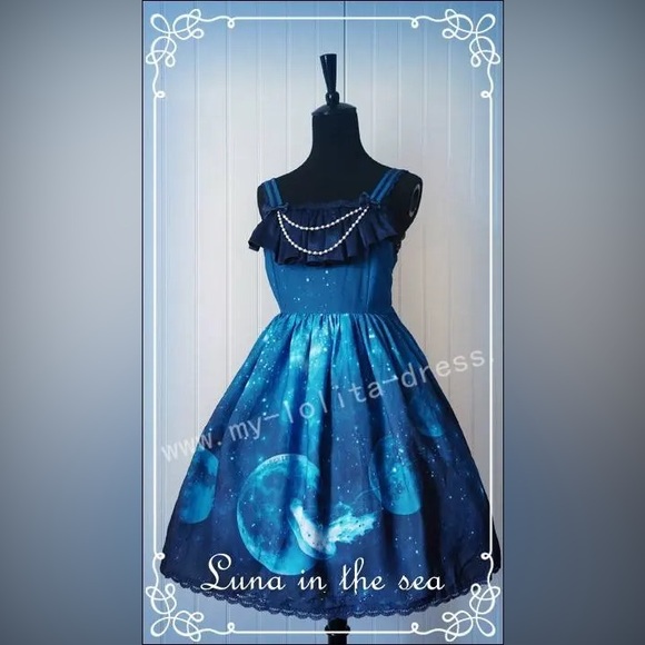 Luna in the Sea Jumper Dress by R-Series 💙🪼 - Picture 10 of 11